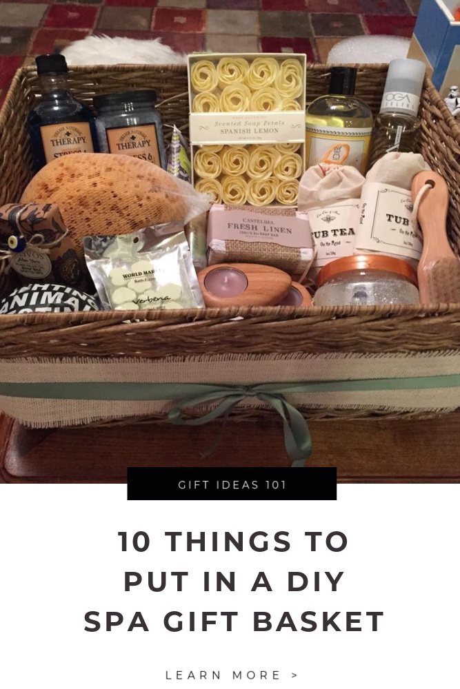 DIY Spa Gift Basket Ideas