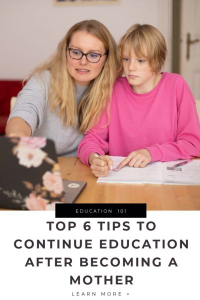 Continue Education After Becoming a Mother
