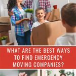 What are the best ways to find emergency moving companies?