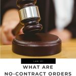 What Are No-Contact Orders and When Are They Issued?