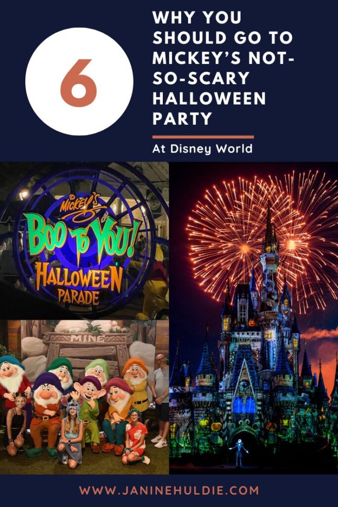 Mickey's Not-So-Scary Halloween Party 2026 dates and entertainment at Magic Kingdom Disney World