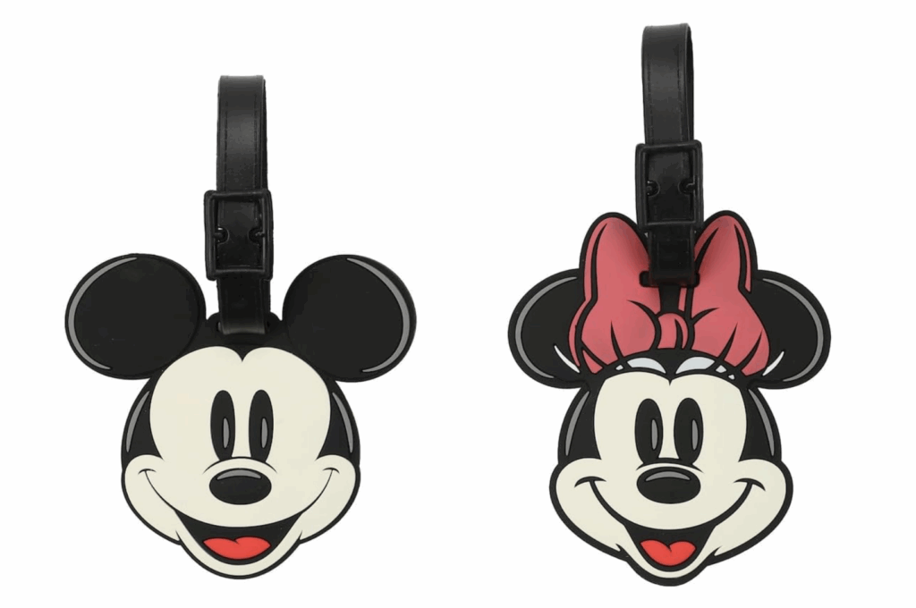 Mickey and Minnie Luggage Tags
