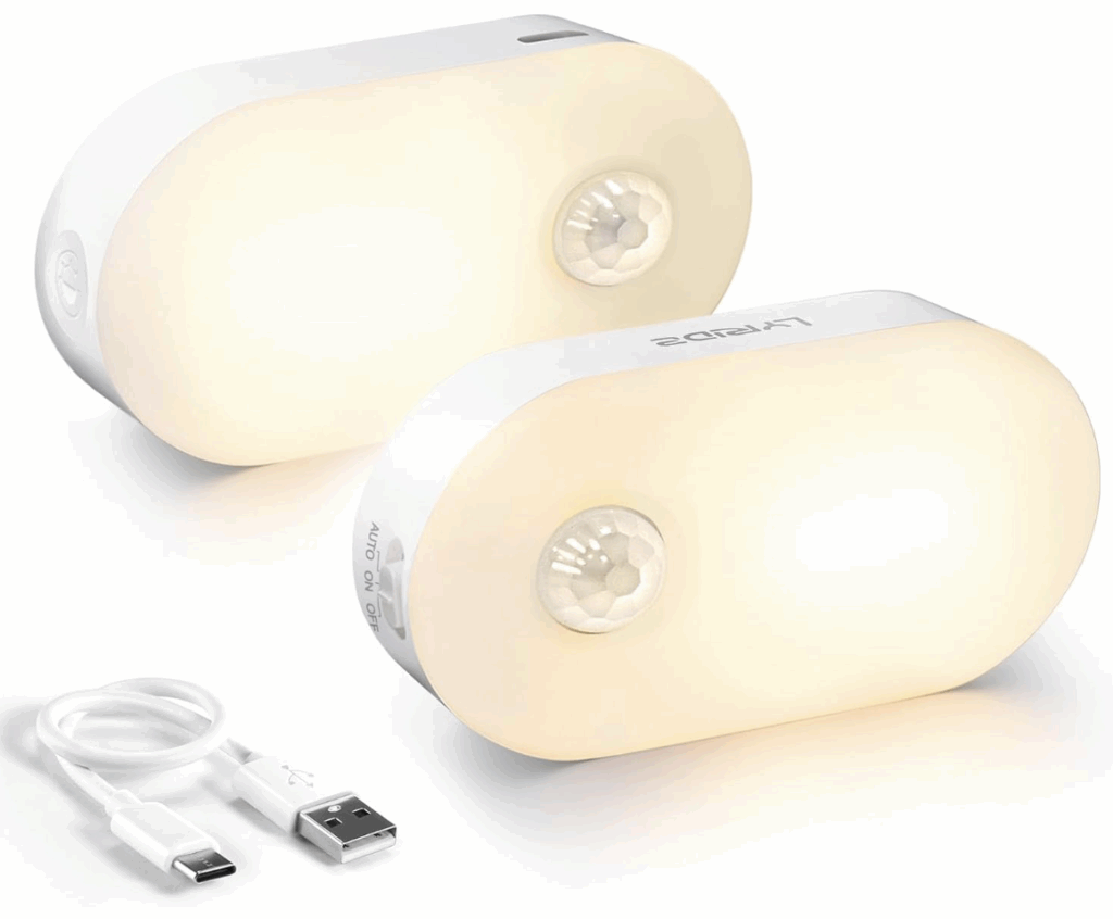 motion night light rechargeable