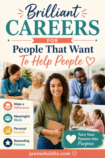 People working in helping careers such as healthcare, teaching, and counseling illustrating meaningful jobs that make a difference